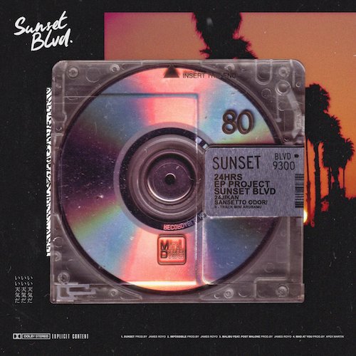 Sunset Blvd. - 24hrs | MixtapeMonkey.com