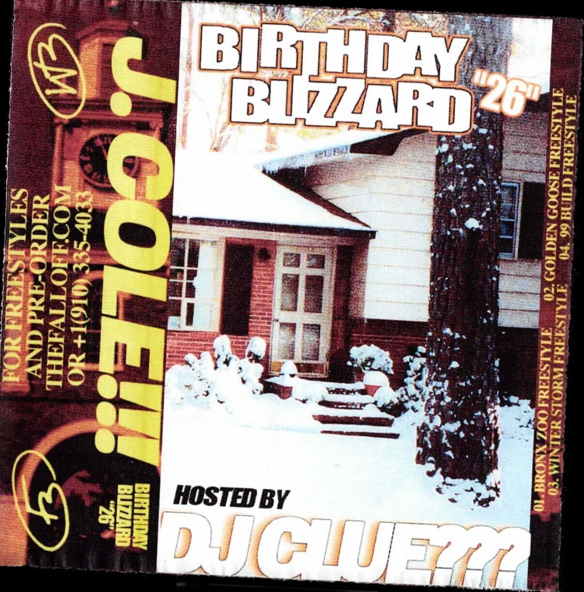 Birthday Blizzard ‘26 - J. Cole | MixtapeMonkey.com